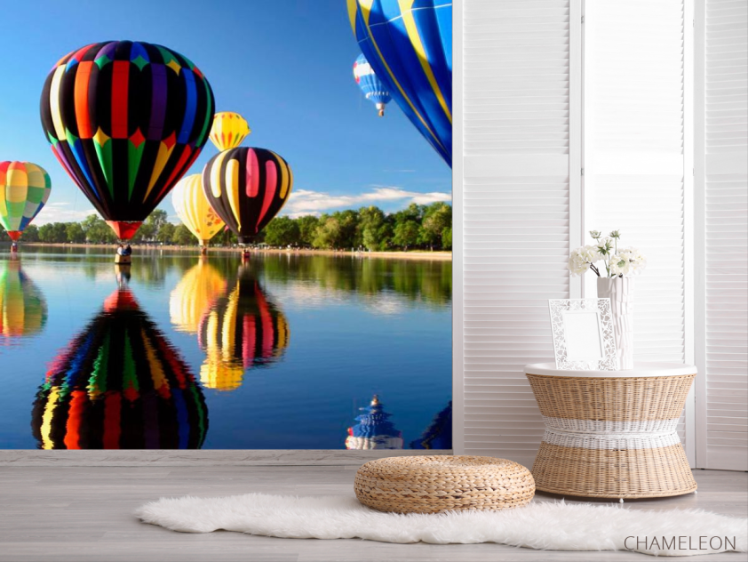 Фотошпалери Повітряні кулі - 2