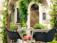 Фотошпалери Арка з листям - 1