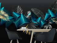 Фотошпалери тропічні листя - 1