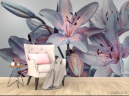 Фотообои Фиолетовые лилии - 4