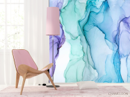 Фотошпалери яскравий fluid art - 4
