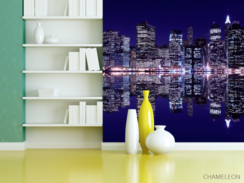 Фотошпалери Відображення New Уогка у воді - 3