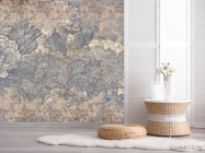 Шпалери Дизайнерські квіти та візерунки - 2