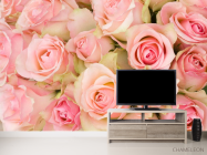 Фотообои букет розовых роз - 2