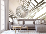 Фотообои 3d шар - 3