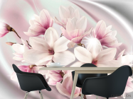 Фотошпалери Фіолетові магнолії - 1