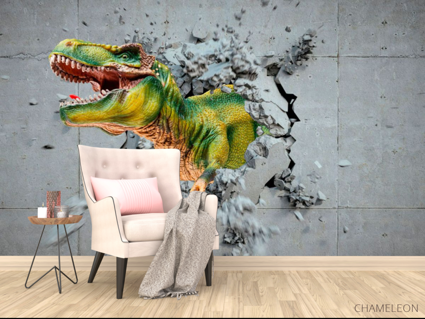 Фотообои Динозавр 3Д - 4