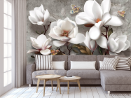 Фотообои 3д магнолии - 3
