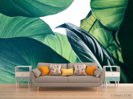 Фотообои Зелёные листья - 1