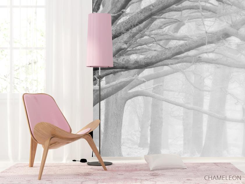 Фотошпалери великі сірі дерева - 4