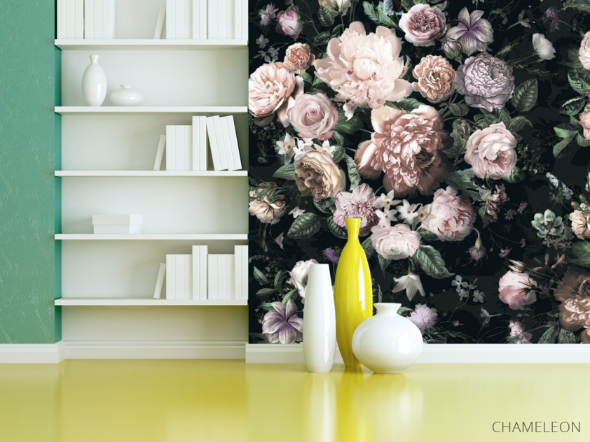 Фотообои 3Д Цветы - 3