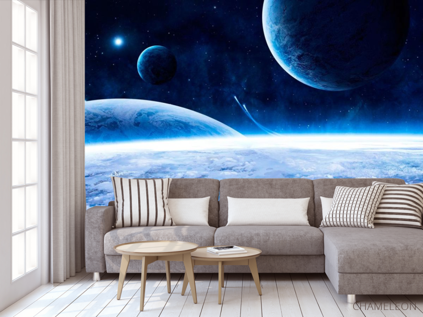 Фотообои Космос, горизонт - 3