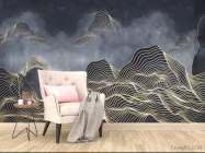 Фотообои Абстрактные горы - 4