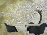 Фотошпалери Дерево об'ємне 3д - 1