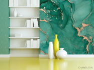 Фотошпалери Бірюзовий флюїд - 3