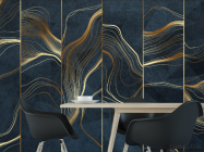 Фотошпалери золоті лінії - 1