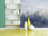 Фотошпалери ліс, туман - 3