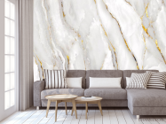 Фотообои Мрамор с золотом - 3