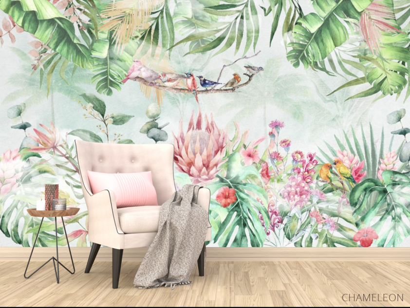 Фотообои Тропические листья - 4