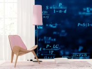 Фотошпалери Формули на синьому - 4