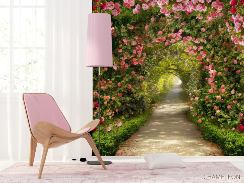 Фотошпалери Арка з квітів - 4