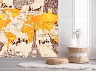 Фотошпалери карта світу - 2