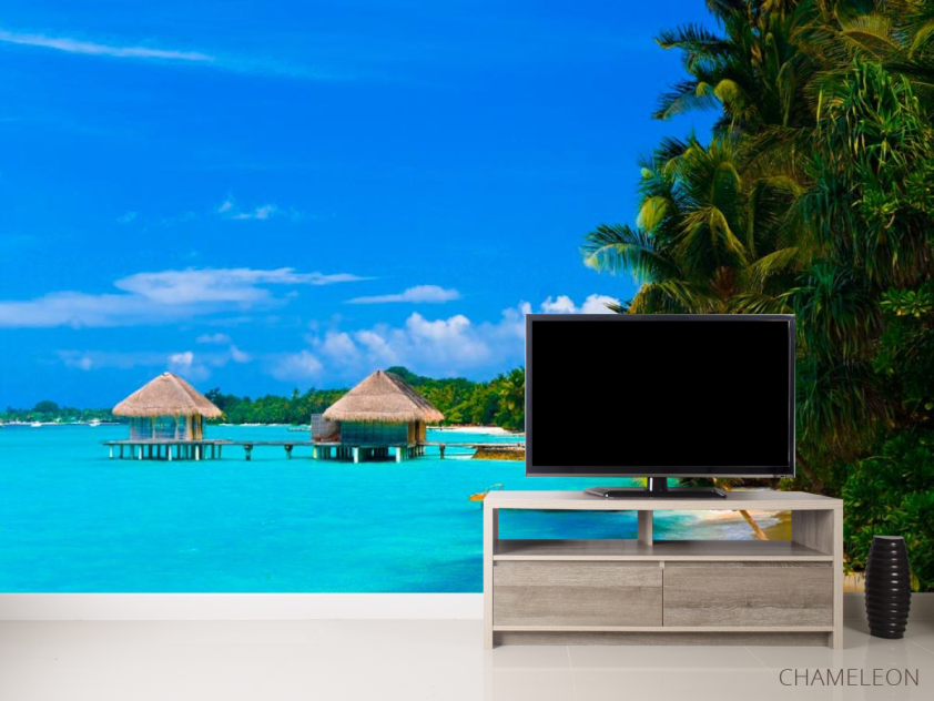 Фотообои Хижины посреди моря - 2