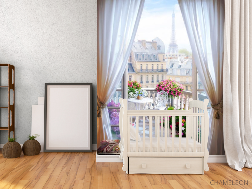 Фотообои Вид из балкона на Париж - 2