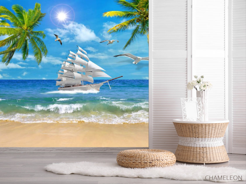 Фотошпалери корабель - 2