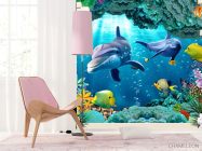 Фотошпалери 3D морські мешканці - 4