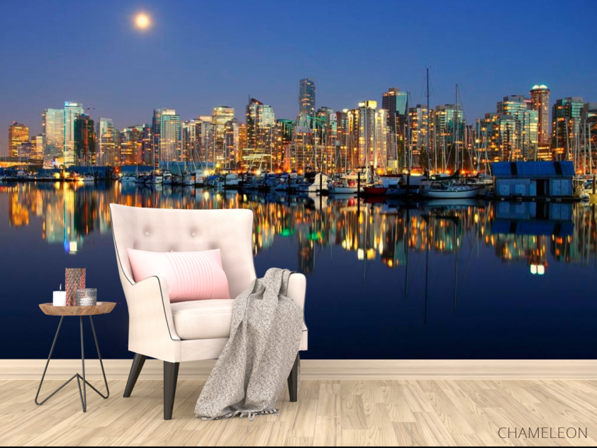 Фотообои Причал, ночь - 4