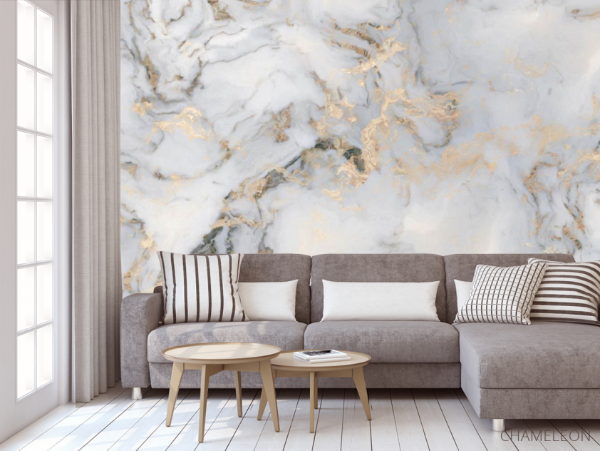 Фотообои Светлый мрамор - 3