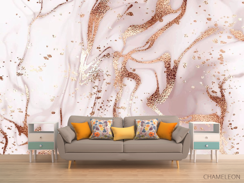 Фотообои Розовое золото - 1