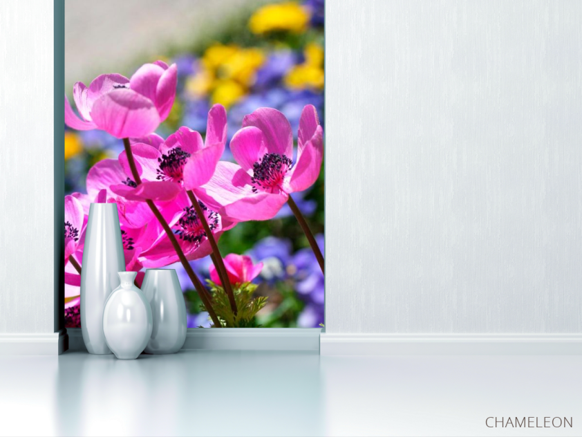 Фотообои Букет розовых тонколистников - 1