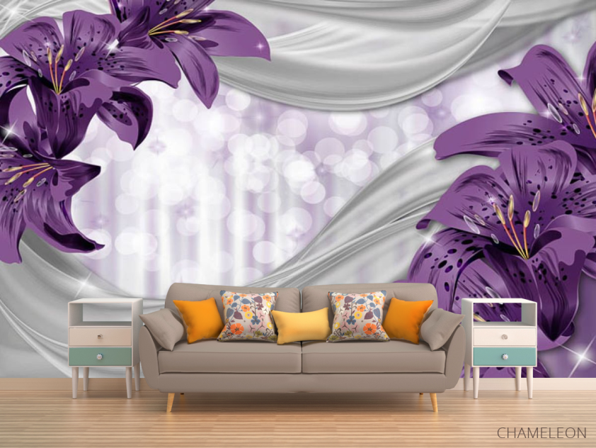 Фотообои иллюстрация цетов - 1