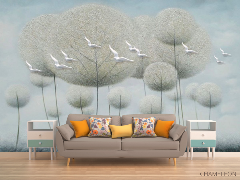 Фотообои Одуванчики эксклюзив - 1