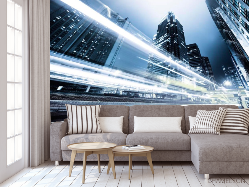 Фотообои Дорога, свет, Чикаго - 3