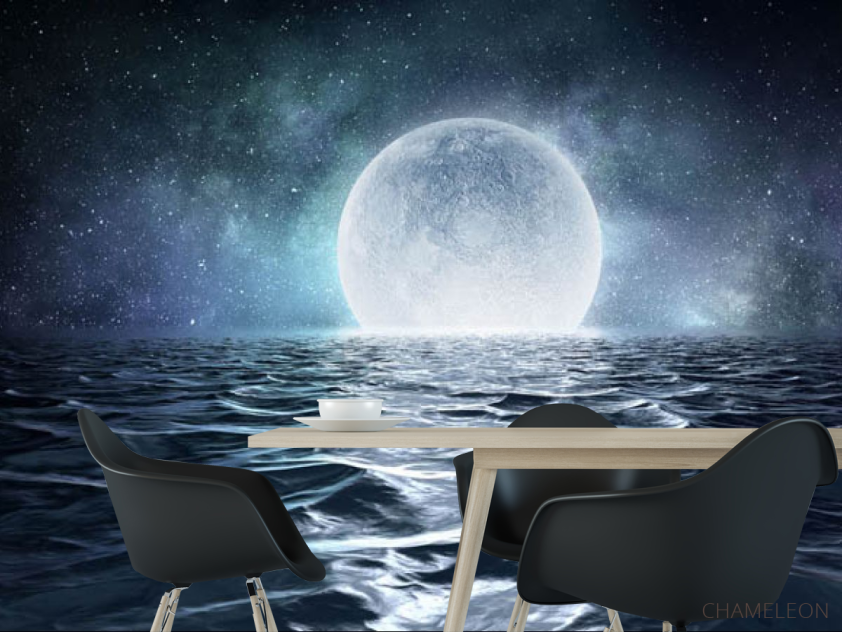 Фотошпалери Планета над водою - 1