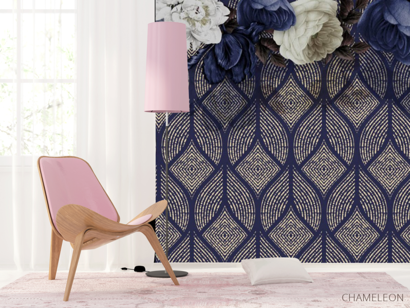 Фотошпалери дизайнерські квіти - 4