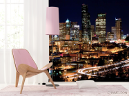 Фотошпалери Висотки нічного міста - 4