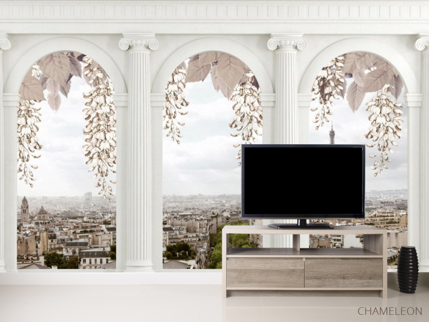 Фотообои  Париж за окном - 2