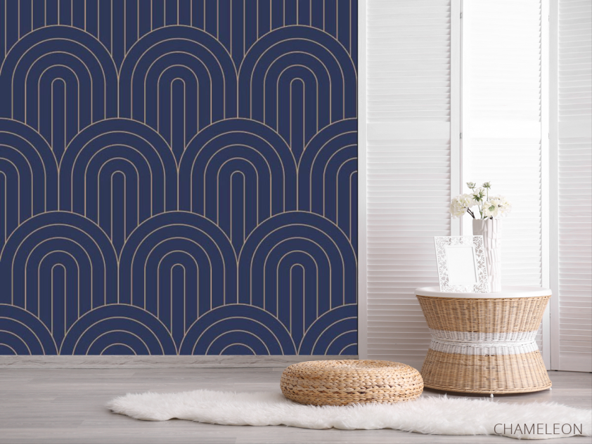 Фотошпалери геометричний принт - 2