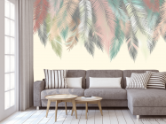 Фотообои яркие листья пальмы - 3