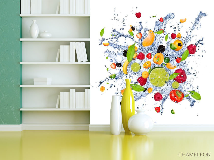 Фотообои фрукты и вода - 3