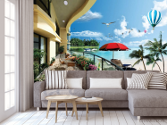 Фотообои Вид с балкона - 3