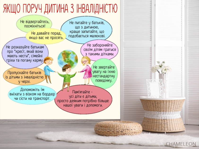 Фотошпалери про інклюзивність - 2