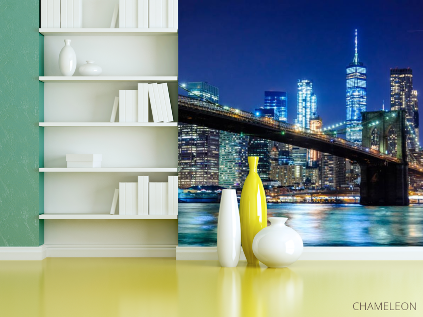 Фотошпалери нічне місто, міст - 3