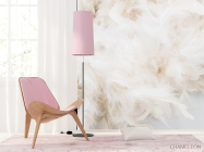 Фотошпалери Бежеві пір'я - 4