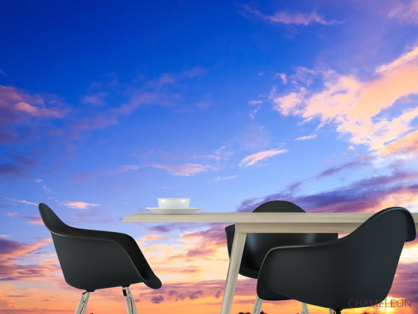 Фотошпалери красиве вечірнє небо - 1