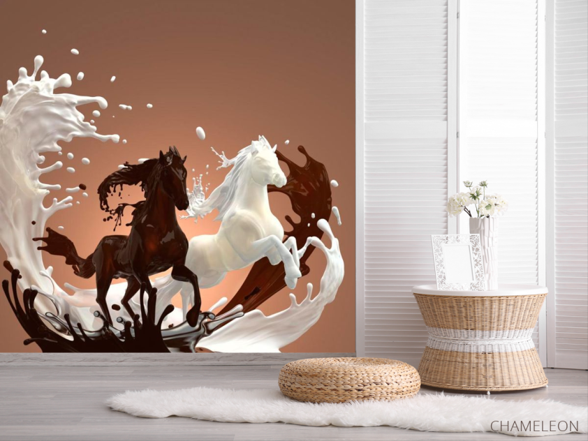 Фотошпалери Молоко, шоколад - 2